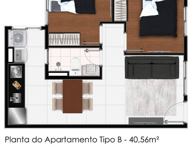 #606 - Apartamento para Venda em São Paulo - SP